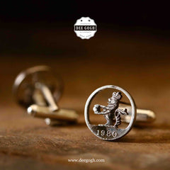 Cufflinks with the English Lions