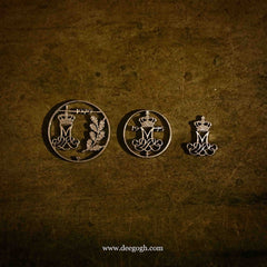 Custom Coin Cut Pendant - Alphabets